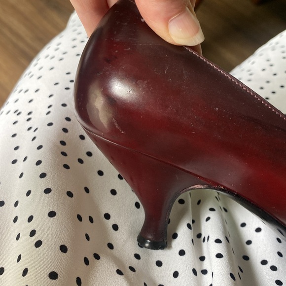 Vintage Salvatore Ferragamo leather kitten heels-size 7B - Picture 11 of 11